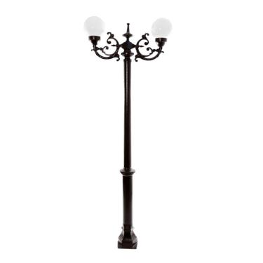 Imagem de Poste Colonial de Jardim Petrópolis Alumínio Fundido 213cm