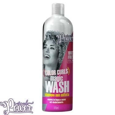 Imagem de Shampoo Cabelos Coloridos Soul Power Color Curls Vegano 315ml - Beauty