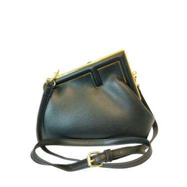 Imagem de Bolsa de ombro a tiracolo para mulheres, bolsas modernas para mulheres, Preto, One Size