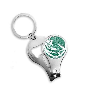 Imagem de Chaveiro abridor de garrafa cortador de unhas do país emblema nacional do México