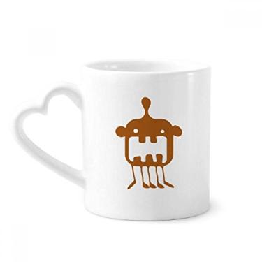 Imagem de Caneca Universe Alien Monster Alien Criatura Caneca Café Cerâmica Copo Coração Vidro