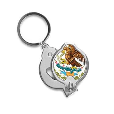 Imagem de Cortador de unhas Mexico National Emblem Country Tesoura de aço inoxidável