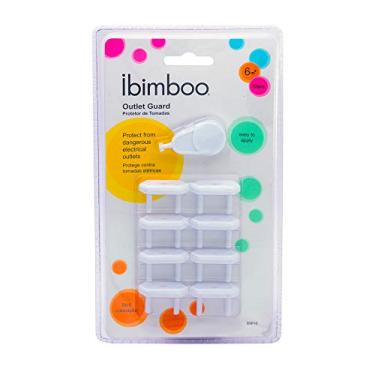 Imagem de Ibimboo Protetor De Tomadas Branco Pequeno Pacote De 10