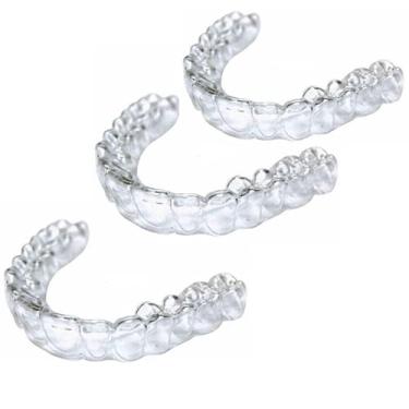 Imagem de 3 Placa Moldeira Interoclusal com Porta Moldeira Pra Bruxismo American dental guard