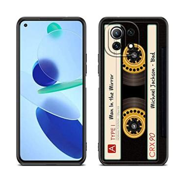 Imagem de Capa de placa de circuito de fita de câmera retro para Xiaomi Mi 12 12X 11i 11T Pro POCO X3 NFC GT F3 M3 M4 10T Pro A3 11 Lite NE Capa preta, C5, para Xiaomi Mi 11