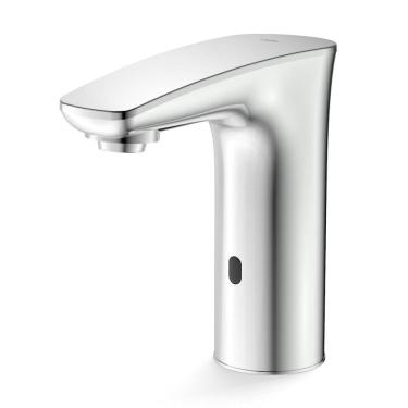 Imagem de Torneira de Mesa Para Lavatório Bica Baixa E-eletronic Ac/dc Celite Cromado