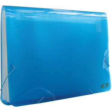 Imagem de ACP 1029AZ, Pasta Sanfonada, Plástica, Oficio 31 Divisões, Multicor