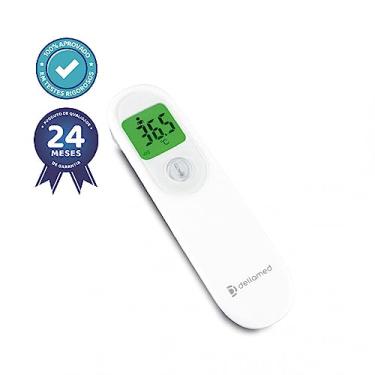 Imagem de Termômetro Infravermelho Dellamed 3 em 1 com Sensor Termico