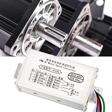 Imagem de Linear sob carga DC12-60V DC Motor Motor PWM Escova de controle de velocidade Motor Controlador de ampla tensão interruptor(20A)
