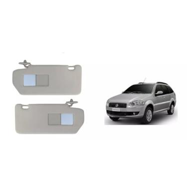 Imagem de Par Quebra Sol Palio Siena Strada Palio Weekend Palio Adventure 2004 a 2018 C/Espelho