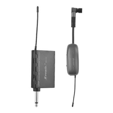 Imagem de SZITW BM-12/V2 UHF Profissional Sistema de Microfone de Instrumento Sem Fio Receptor e Transmissor 16 Canais para Sax Saxofone Trompa Francesa Trompete Trumbone