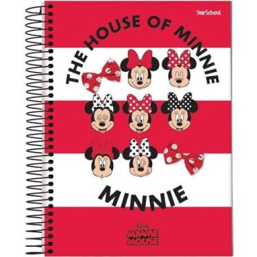 Imagem de Caderno Universitário Disney Minnie 10 Matérias 160 Folhas  Starschool