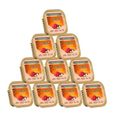 Imagem de 10 Ração Special Cat Patê Gatos Castrados Carne 100g