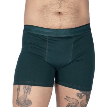 Imagem de Cueca Lupo Boxer Algodão Com Elastano Verde  masculino