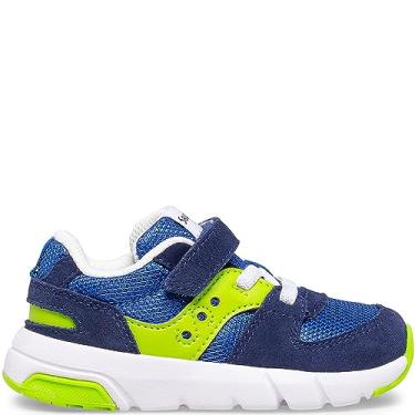 Imagem de Saucony Jazz LITE 2.0 Sneaker, Blue/Green, 4.5 Wide US Unisex Little_Kid