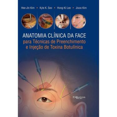 Imagem de Anatomia Clinica Da Face Para Tec De Preench E Inj De Toxina Botulinica
