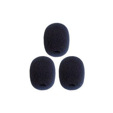 Imagem de Kit 3 Protetor Vento Microfone Sb-01 Espuma Universal Utilizado Todos Modelos Decibelím...