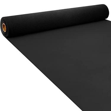Imagem de Boao Tapete de neoprene de 6 x 0,7 m, reutilizável, de plástico, antiderrapante, com suporte de borracha, para corredor, corredor, tapete para decoração de festa de casamento, formatura, negócios ao