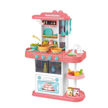 Imagem de Cozinha de Brinquedo Moderna 38 pçs com Luz Sons e Água 889-166 - Dorémi