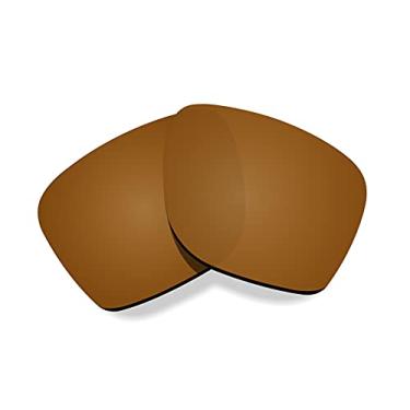 Imagem de Littlebird4 Lentes de reposição polarizadas de 1,5 mm para óculos de sol Oakley Sylas OO9448 - Multiopções (marrom)