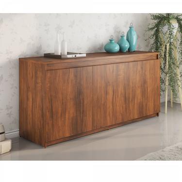 Imagem de Buffet Jazz 3 Portas 1 Prateleira Interna Imbuia - Casa Giulia