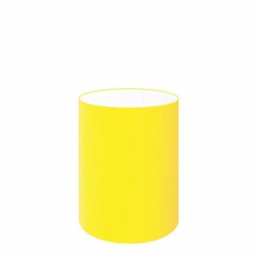 Imagem de Cúpula Abajur Cilíndrica Cp-8002 Ø13x30cm Amarelo