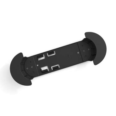 Imagem de Suporte de Cabo Ethernet Starlink, Acessórios de Gerenciamento Cabo Ethernet Montados na Parede, Caixa Cabo Kit Ethernet para Adaptador Ethernet de Cabo Gen 3 de 150 Pés