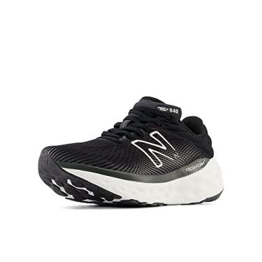 Imagem de New Balance Fresh Foam X 840f V1 Tênis de corrida feminino, Preto/ímã, 38
