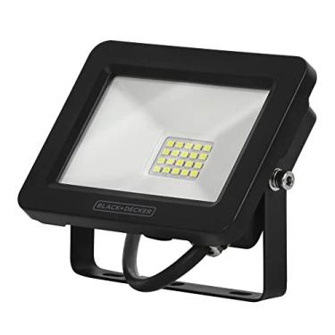 Imagem de Refletor LED Eco Black+Decker, Branca, 20W, Bivolt, Conector Cabo