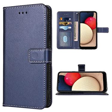 Imagem de FDCWTSH Compatível com Samsung Galaxy A12 capa carteira alça de pulso cordão couro flip capa suporte suporte acessórios celulares capas de telefone para Glaxay Galaxies A 21 A125G 2021 mulheres homens