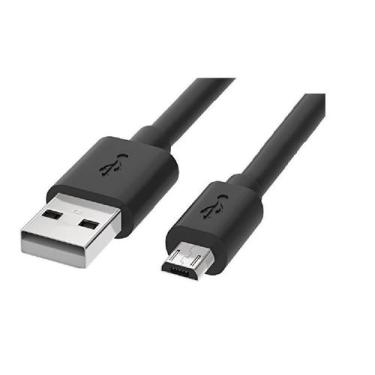 Imagem de Cabo Micro Usb 2.0 p/ Samsung Nokia Sony - Preto - Xtrad