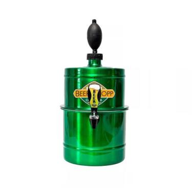 Imagem de Chopeira 100% Alumínio Verde Cabe 7 Garrafa 600ml Ou 12 Lata - Beer Ch