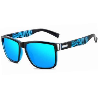 Imagem de Óculos de Sol Polarizado Esportivo Surf Vinkin UV400, Azul