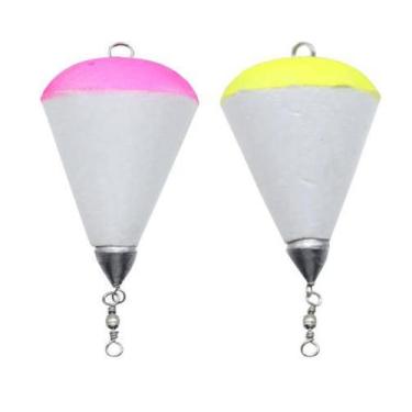 Imagem de Kit 2 Boia De Arremesso C/ Girador Nº 08 P/ Pesca Lambari - Shopdapesc