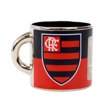 Imagem de Mini Caneca Decorativa Ímã Metal 3.5Cm - Flamengo - Mileno