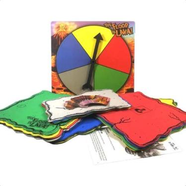 Imagem de Jogo Chão É Lava Não Pise No Chão +3 Anos Brinquedo Lazer Família Ativ