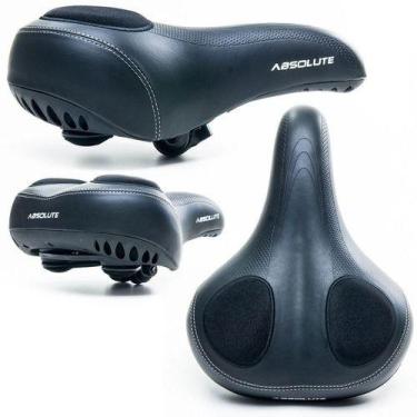 Imagem de Selim Banco 2 Elast. Confort City Gel Bike Beach  - Absolute, City Gel