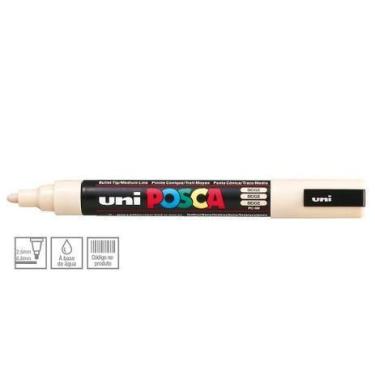 Imagem de Kit 4 PC-5M Caneta Posca Beige - UNI