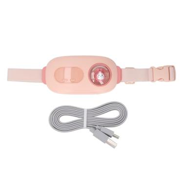 Imagem de Cinto de Calor Abdominal Com Aquecimento Rápido, Massagem Vibratória Controle de Temperatura Inteligente para Mulheres e Meninas