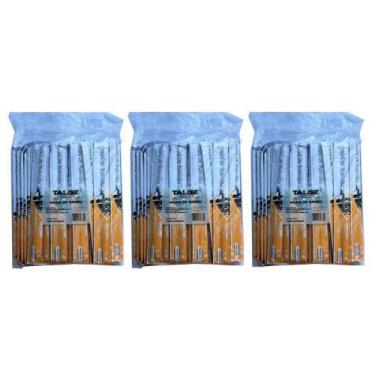 Imagem de 100 Pares Hashi De Bambu Lacrado Resistente Comida Oriental - Talge