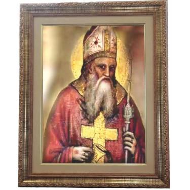 Imagem de Quadro do Santo Ernesto, Mod. 01, Tam. 53x43cm. Angelus