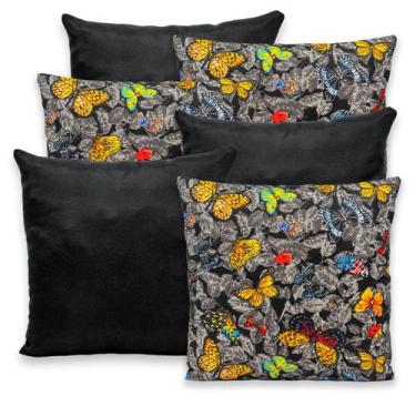 Imagem de Kit 6 Capas de Almofada com Zíper 40cmx40cm Gorgurinho - Dryka Enxovai