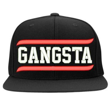 Imagem de Boné Bordado - Rua Street Gangsta Rap Hiphop Thug - HIPERCAP