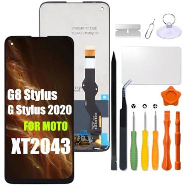Imagem de Substituição para tela LCD Motorola Moto G Stylus 2020 para Moto XT2043 XT2043-4 G8 Stylus 2020 Display LCD Touch Screen Digitalizador com kit de reparo