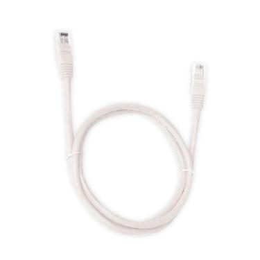 Imagem de Cabo de Rede UTP (Patch Cord) RJ45 Cat 6 - 10 metros - Branco - Plus C