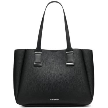 Imagem de Calvin Klein Bolsa Organizacional Jett, Preto/prata, One Size