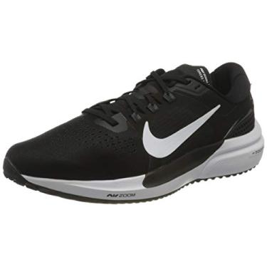 Imagem de Nike Tênis de corrida masculino AIR Zoom Vomero 15, preto/branco, 12.5 US