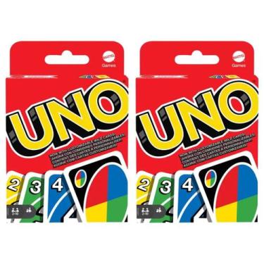 Imagem de Jogo Baralho Uno Mattel Original  com Cartas Para Personalizar kit com