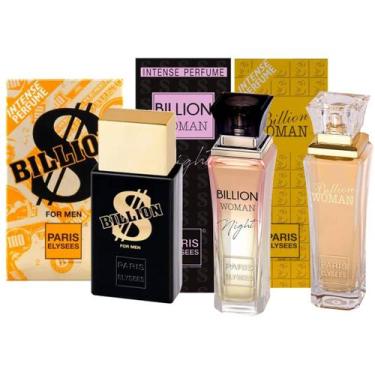 Imagem de Paris Elysees Billion Woman + Night + For Men