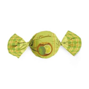 Imagem de Papel Trufa  14,5x15,5cm - Sabores Limão - 100 unidades - Cromus - Cro